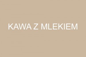 Kolor kawa z mlekiem