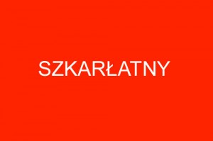 Kolor szkarłatny
