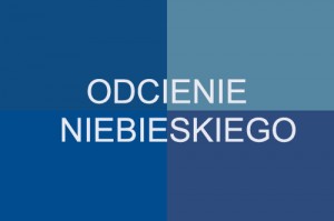 Odcienie niebieskiego