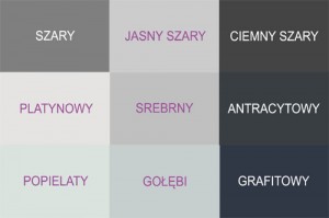 Odcienie szarości