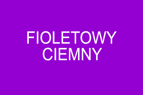 Fioletowy ciemny