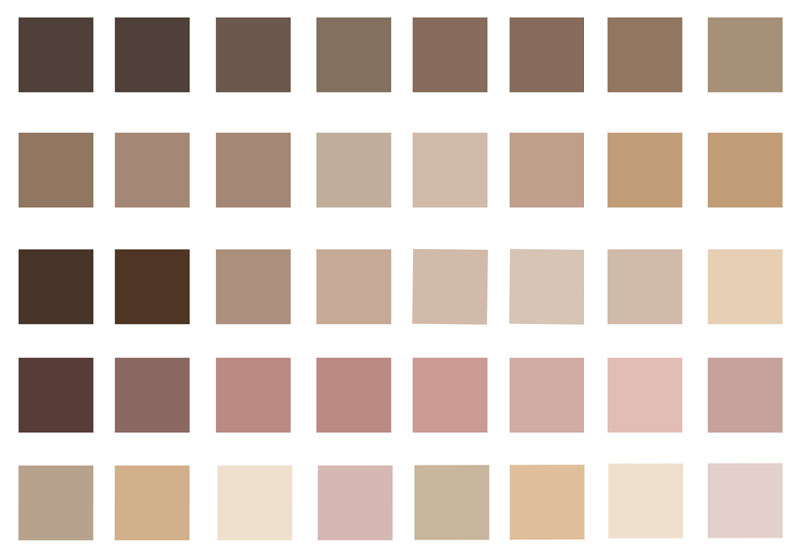Odcienie brązu
