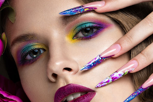 Idealne paznokcie dla Lwa