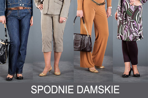 Damskie spodnie