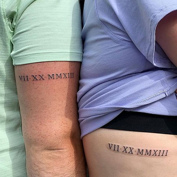 Tatuaż dla pary 8
