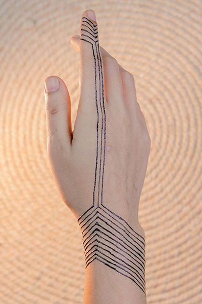 Tatuaż na palcu - wzory