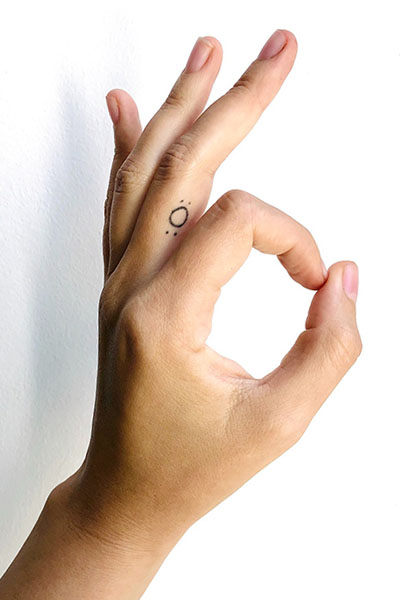 Tatuaże na palcach - znaczenie